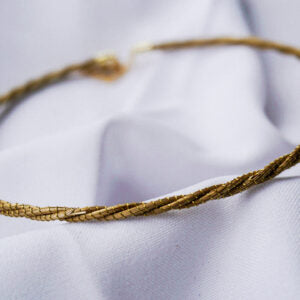 Roberta Golden Grass Choker