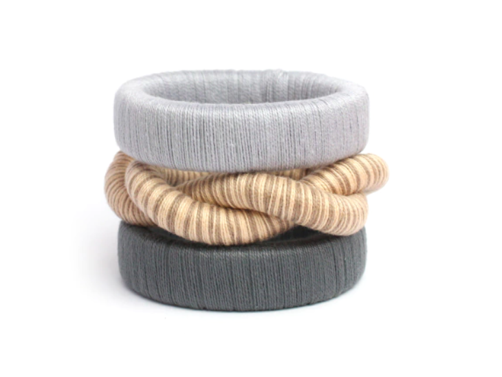 Silky Bracelets Gray Combo