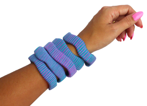Silky Bracelets Combo Blue