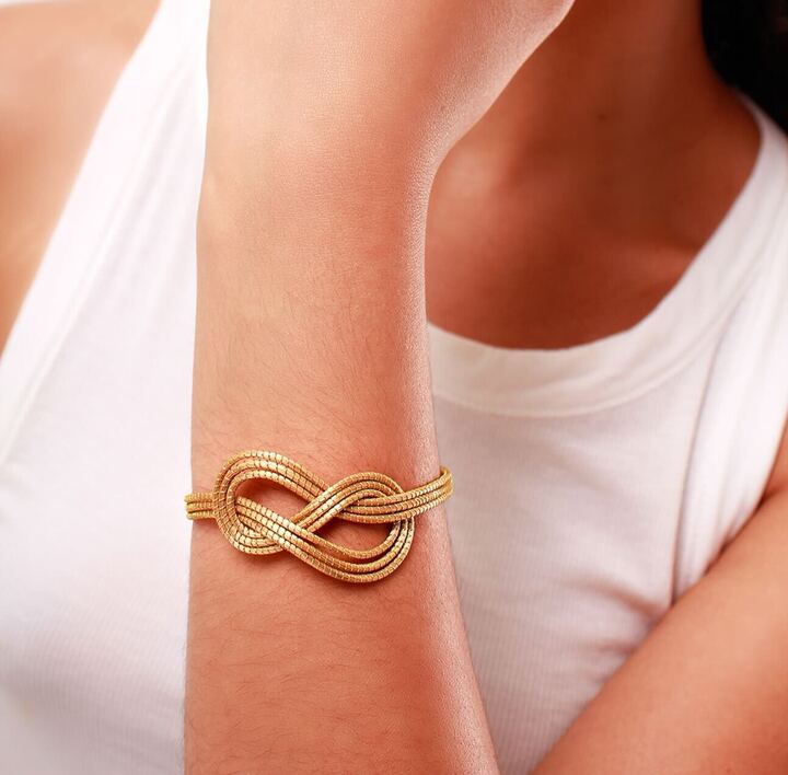 Juliana Golden Grass Bracelet